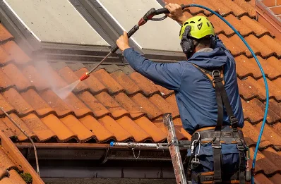 Démoussage et hydrofuge de toiture à Teillet